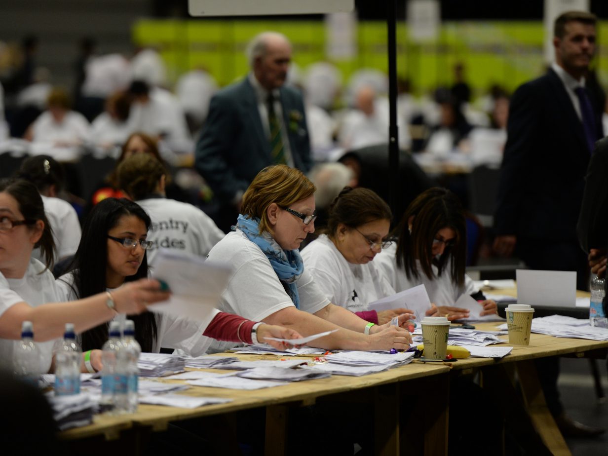 EU Referendum: counting the vote