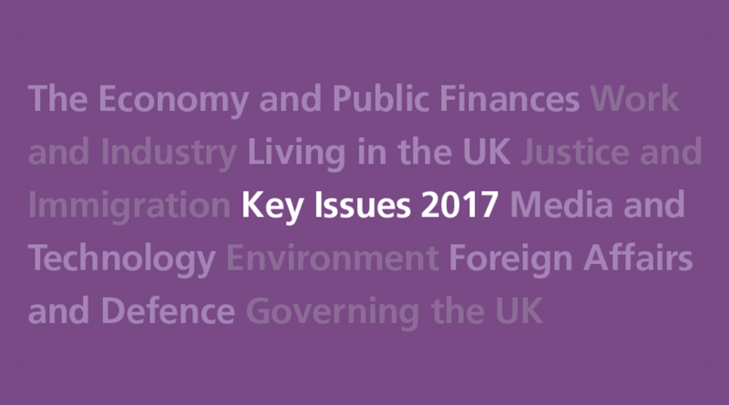Key Issues for the 2017 Parliament