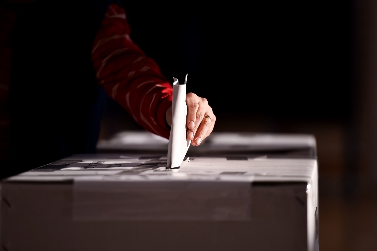 Showing ID when voting