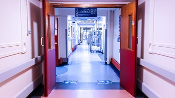 Hospital corridor