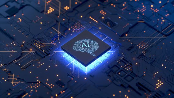 AI, Artificial Intelligence concept,3d rendering,conceptual image.