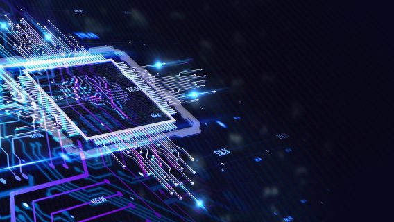 Imagine displaying artificial intelligence (AI), machine learning and modern computer technologies concepts.