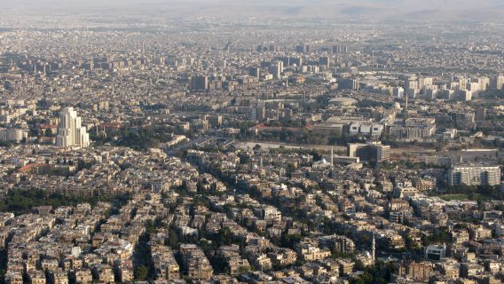 Panoramic view of Damascus